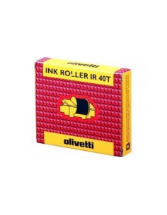 Nastro IR 40T Olivetti nero-rosso  Conf. 2 pezzi - 81129