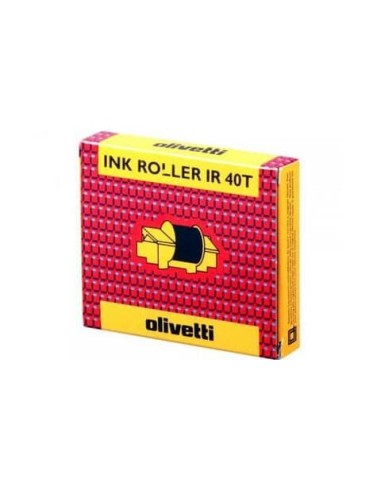 Nastro IR 40T Olivetti nero-rosso  Conf. 2 pezzi - 81129