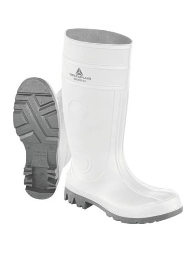 Stivali di sicurezza in PVC  Delta Plus ORGANO S4 bianco-grigio - misura 39 - ORGANS4BC39