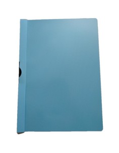 Cartellina con clip Methodo Spring File in PPL A4 dorso 5 mm - conf. 25 - Methodo celeste - X200504