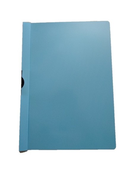 Cartellina con clip Methodo Spring File in PPL A4 dorso 5 mm - conf. 25 - Methodo celeste - X200504