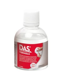 Vernice vetrificante Das trasparente e protettiva con effetto lucido 250 ml F512500