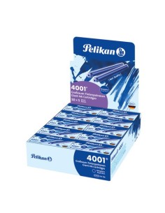Cartucce a inchiostro lunghe Pelikan GTP5 - astuccio 5 pezzi - blu royale 310748