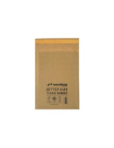 Buste per spedizione imbottite WaveBag CAC70 avana K/7 - 350x470 mm - conf. 100 pz