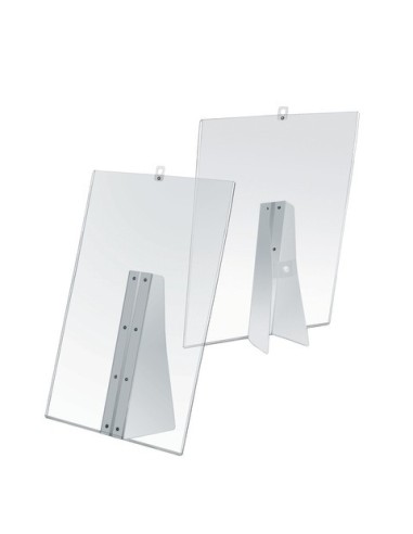 Porta avvisi banco/parete in pvc flessibile antiurto trasparente Tecnostyl A3 - PAF-A3
