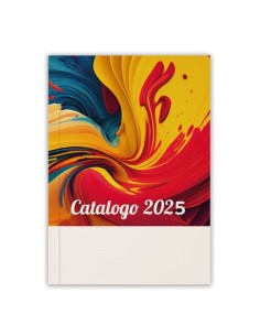 Catalogo Office 2025 - copertina Tavolozza colorata - CAL2501