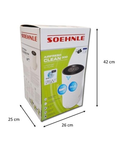 Purificatore d'aria Soehnle Airfresh Clean 300 68094