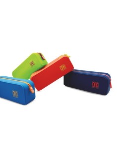 Espositore 12 astucci bustina One Color Bi-spring - 20x8x6 cm - colori assortiti - 8876