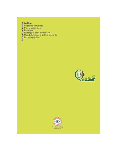 Quaderno rigatura universale Logos Quirebook 21x29