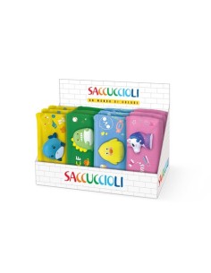 Espositore 12 taschette Lebez Cute Animal 4 soggetti assortiti 81549