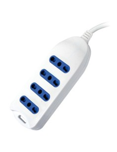 Multipresa a 4 prese bipasso 10/16A bianca MKC spina 2P+T 16A 492517976