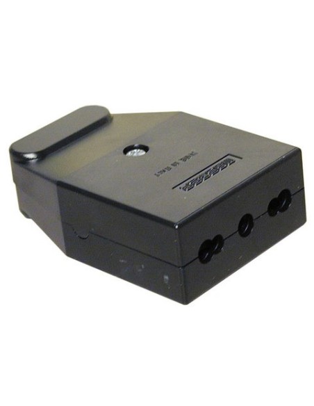 Presa di rete volante bipasso 10/16A MKC nera 492518389