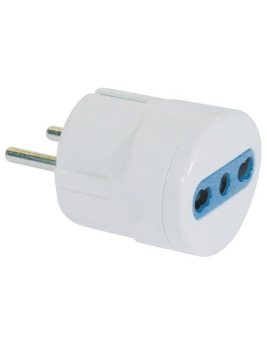 Adattatore di rete bianco spina franco/tedesco MKC 2P+T 16A 492518363