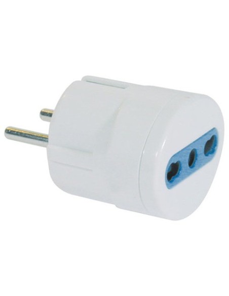 Adattatore di rete bianco spina franco/tedesco MKC 2P+T 16A 492518363