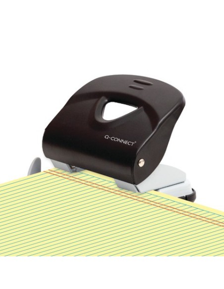 Perforatore a due fori Q-Connect 30 fogli nero KF14220