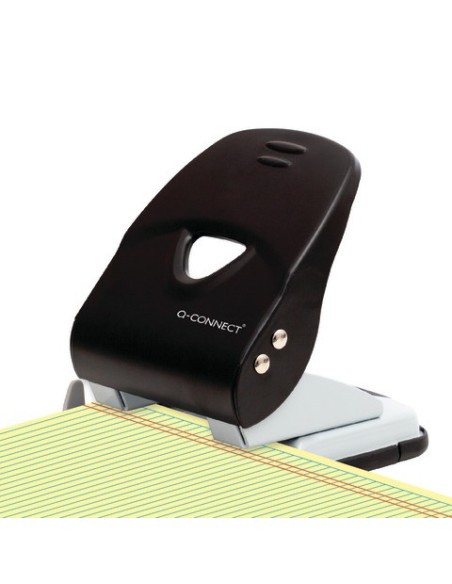 Perforatore a due fori Q-Connect 40 fogli nero KF14221