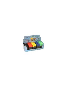 Espositore 10 temperamatite a 2 fori con serbatoio Donau in colori assortiti - 330406910