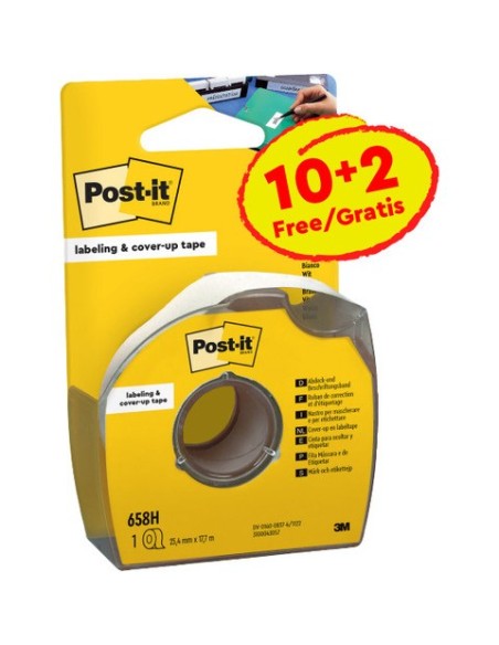 Nastro adesivo per correzione Post-it® Cover Up in carta removibile 25