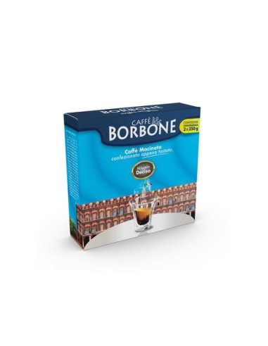 Caffè macinato Caffè Borbone palazzo red - miscela decisa - 2 buste da 250 g - GRPALAZZORED8X500GR