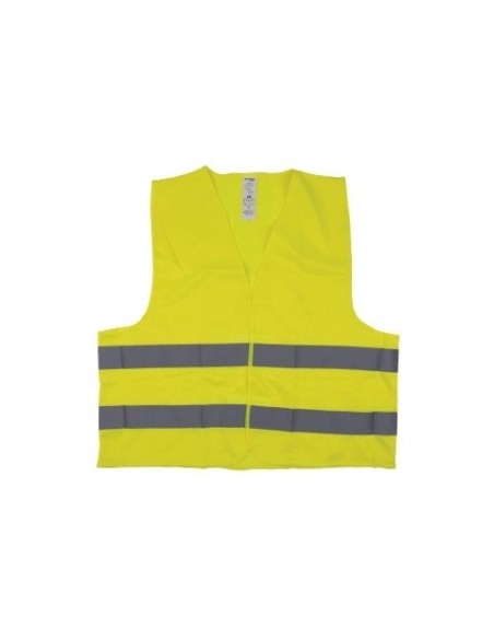 Gilet di segnalazione alta visibilità Donau Safety giallo Tg. M 32214311-08