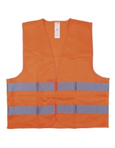 Gilet di segnalazione alta visibilità Donau Safety arancio Tg. M 32214511-08