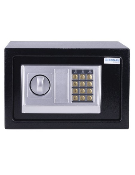 Cassaforte manuale-digitale Donau Tech - nero 310x200x200 mm 19074351-01