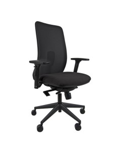 Seduta operativa Unisit Argo con braccioli e schienale in rete nero ARA/BRF/SLN