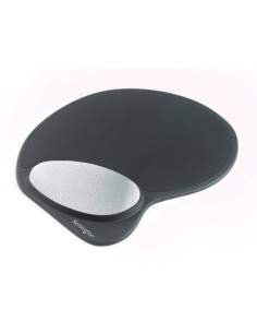 Tappetino per mouse con poggiapolsi Kensington in memory gel nero/grigio 62404