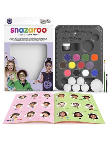 Set per il trucco Snazaroo in colori assortiti speciale feste 1172247