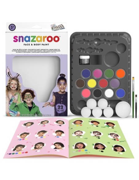 Set per il trucco Snazaroo in colori assortiti speciale feste 1172247