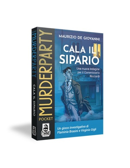 Gioco da tavolo portatile Cranio Creations Murder Party Pocket età 12+ da 1 a 6 giocatori - CC396