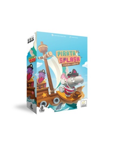 Gioco da tavolo Cranio Creations Pirata Splash età 5+ da 2 a 4 giocatori CC426