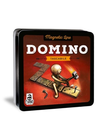 Gioco tascabile Cranio Creations Magnetic Line – Domino età 4+ 2 giocatori - CC355