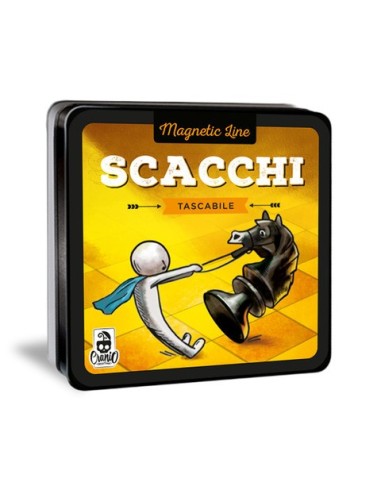Gioco tascabile Cranio Creations Magnetic Line – Scacchi età 10+ 2 giocatori - CC358