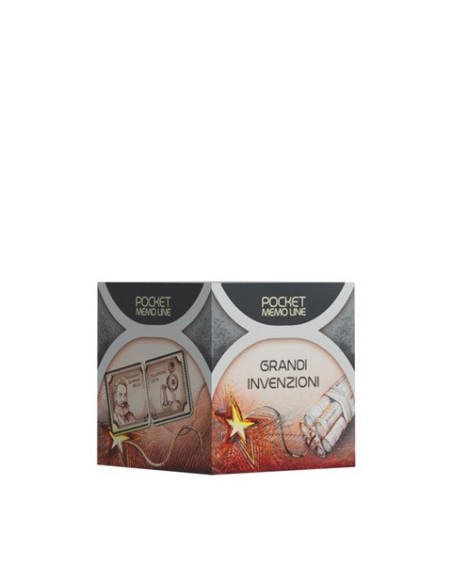 Gioco da tavolo  tascabile Cranio Creations Pocket Memo Line - Grandi Invenzioni età 5+ da 2 a 4 giocatori -