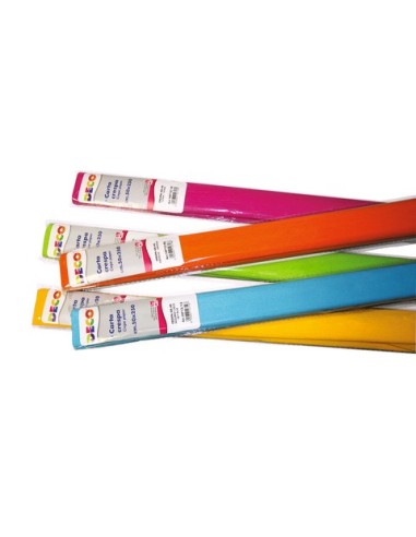 Carta crespa Deco in conf. da 6 rotoli 50 cm x 2