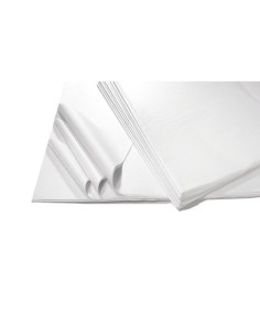 Carta velina Deco 100x140 cm - 22 g/m² - conf. 100 fogli - bianco 12680