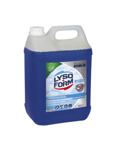 Detergente disinfettante multisuperficie professionale Lysoform 5 L classico Plus 9301017