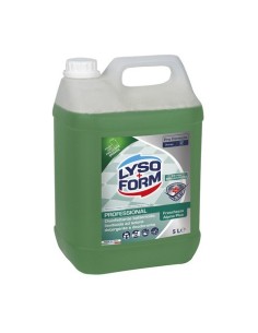 Detergente disinfettante multisuperficie professionale Lysoform 5 L freschezza alpina Plus - 9300969