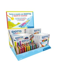 Espositore 70 articoli Giotto - colori assortiti - CONCORSO A PREMI F984200