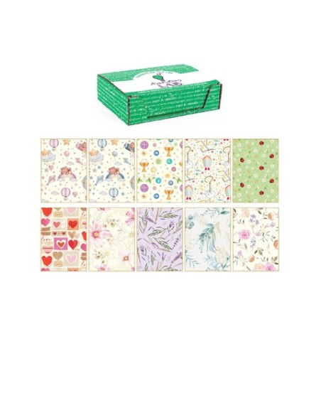 Carta regalo Kartos linea Felicitazioni 70x100 cm - conf. da 100 fogli in soggetti assortiti -18343