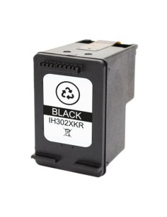 Cartuccia rigenerata HP 302XL - F6U68AE - colore nero IH302XKR