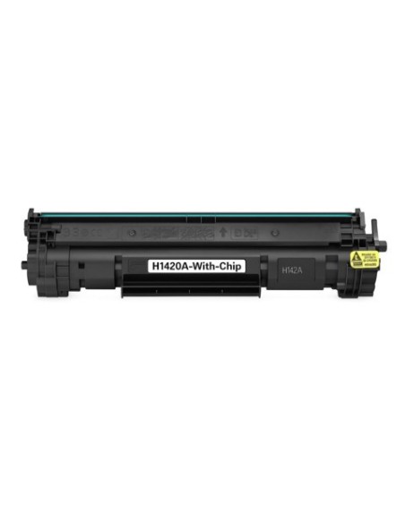 Toner compatibile HP W1420A - nero  H1420A-With-chip