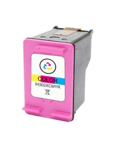 Cartuccia compatibile HP 302XL Tricolore - F6U67AE - ciano/magenta/giallo - IH302XCMYR