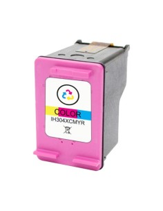 Cartuccia rigenerata HP 304XL Tricolore - N9K07AE - ciano/magenta/giallo - IH304XCMYR