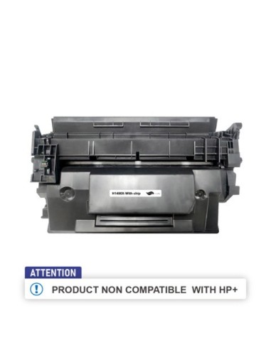 Toner compatibile HP W1490X (149X) nero - H1490X-With chip