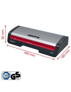 Plastificatrice a caldo GBC 250 A4 per pouches da 75 a 125 µm - 4410070EU