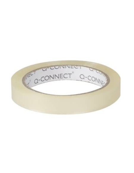 Nastro adesivo trasparente Q-Connect in PP 19 mm x 66 m - conf. 8 rotoli - KF27016