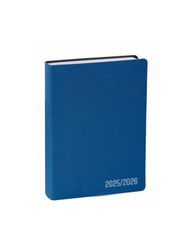 Agenda giornaliera Quo Vadis 12 mesi Eurotexagenda 25/26 M Galaxy blu - 12x17 cm - 128157126MQ