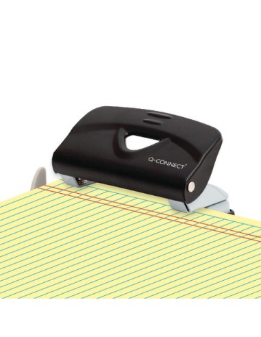 Perforatore a due fori Q-Connect 10 fogli nero KF14214